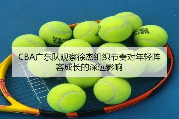 CBA广东队观察徐杰组织节奏对年轻阵容成长的深远影响